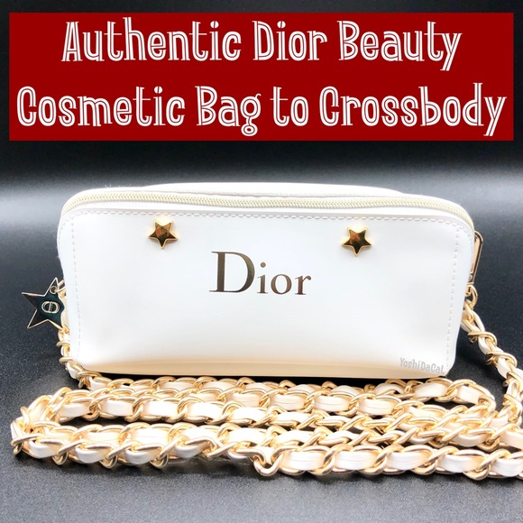 🆕 Dior Beauty Cosmetic Case to Crossbody Bag Purse, New Handbag - Picture 1 of 10